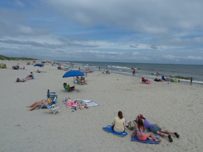 View from the Lifeguard stand in August, 2013.